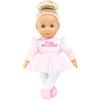 Bayer Design 93311 - Ballerina Bambola con Capelli biondi e 2 Canzoni Classiche, 33 cm