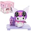 Hello Kitty - Kuromi e My Melody Blind Box Serie Love Letters, 1 Figura Pop a Sorpresa su 9, Unboxing ed Arrivo Casuale, Mini Box Trasparente 7x7cm, Collezionabile, Giochi Preziosi