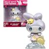 Hello Kitty And Friends - My Melody Da 10 Cm Serie Premier Effetto Metal, Altamente Dettagliato, Occhi Luccicanti, Effetto Glittarato Sui Simboli, Per Collezionisti e Bambini Dai 3 Anni