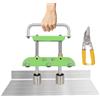 Generic Strumento di piegatura del metallo, rullo portatile a forma di V per tetti e lavorazione di lamiere, piegatrice di precisione per fai da te e uso professionale