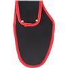 alloneslife Marsupio organizer per attrezzi per trapani al litio da 12 V, borsa portatile con sacchetti rossi in poliestere impermeabile leggero