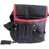 NINMORTH Borsa porta attrezzi in vinile con 13 scomparti per l'installazione della tinta dell'auto, impermeabile in tessuto Oxford 600D con supporto per spatola e raschietto, cintura nera regolabile per