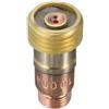 Opatiny Corpo delle pinze in ottone per connettore a lente a gas tozzo con inserto in rete per WP-17 WP-18 WP-26 per compatibilità con torcia Tig (17CB20G 1,0 mm)
