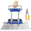 Generic Strumento di piegatura del metallo, rullo portatile a forma di V per tetti e lavorazione di lamiere, piegatrice di precisione per fai da te e uso professionale