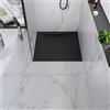 neoro n50 line piatto doccia rettangolare, BN0174BM, n50 nero opaco [Piatti Doccia > Piatti Doccia Rettangolari]