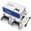 MARYS ELLEAY Console per videogiochi retrò Nawchedo 4K HDMI con oltre 40.000 giochi, 23 emulatori, plug-and-play, doppio controller wireless da 2,4 GHz, 64 GB (White 64G With 23000Games)