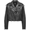 ONLY Onlcasey-Biker in Finta Pelle, Effetto Slavato Giacca, Phantom, M Donna