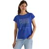 Cecil 3230902 Maglietta con Scollo a Barca e Stampa Frontale Donna (Pacco da 1)