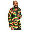 Boland 82026 - Giacca Rastaman, Multicolore, Blazer da Uomo, Giamaica, Giacca, Carnevale, Festa in Maschera, Festa a Tema, Halloween