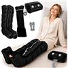 Generic Pressoterapia per Casa 6 Camere (Nero, 2 Gambe + 1 Addome)
