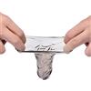 Generico CrystalGrip Extender - Guaina fallica trasparente in silicone elastico, stimolazione scanalata, estensione 15,5 cm, comfort e piacere per coppie, compatibile con lubrificanti a base d'acqua