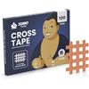 SumoTape Sumo Tape - Set di 120 nastri a griglia di tipo B, impermeabile e delicato sulla pelle, 2,80 x 3,60 cm, autoadesivi per agopuntura, nastro adesivo kinesio