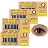 SEEDEW 4 extension per ciglia inferiori, curvature a J, classiche, individuali, 0,1 J, miste da 5 a 7 mm, 12 file/vassoio, per artisti, saloni di bellezza (nero-0,1-J-MIX5-7)