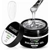 Sularpek Gel Ricostruzione Unghie, 65 ML Gel Passione per Unghie Alta Densità, Allunga e Ripara (Nude Cover)