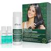 Let Me Be - Kit lisciante brasiliano professionale a casa, azione rapida 20 minuti, cheratina per lisciare i capelli senza formolo, lisciante organico e vegano, capelli lisci e brillanti fino a 12