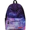 Generic Set zaino per adolescenti - Zaino combinato Se, set di borse multiscomparto Starry per bambini | Set di borse da viaggio per uomini, donne, ragazzi, ragazze, college e studenti