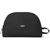 Larkson Borsa da Toilette Donna & Uomo Nero - Tilda Large - Grande Borsa da Toilette da Appoggiare - Nécessaire da Viaggio - Beauty Case per Viaggi, Campeggio, Piscina