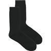 JACK & JONES Jacjoe - Calzini invernali, confezione da 2, Nero, Taglia unica