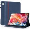 AsWant Custodia per Honor Pad 10 (2025) 12.1 Pollici, Ultra Sottile con Funzione Stand Slim PU Protettiva Honor Pad 10 Case, Blu