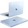 FINTIE Custodia Compatibile con MacBook Air 13.6 Pollici M4/M3/M2 (2025/2024/2022, A3240/A3113/A2681) - [100% Colore Ufficiale] Sottile Cover Rigida Opaca Trasparente Anti-Impronte Case, Blu