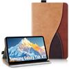 AsWant Custodia per Samsung Galaxy Tab A11 /Galaxy Tab A9 8,7 Pollici (2025/2023) - Pelle Ultra Sottile PU Case con Funzione Stand Tablet Protettiva Cover Galaxy Tab A11 (Marrone)