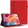 AsWant Custodia per Lenovo Idea Tab 11 Pollici Tablet 2025 TB-336ZU TB-336FU, Ultra Sottile con Portapenna Lenovo Idea Tab Case, Rosso