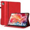 AsWant Custodia per Honor Pad 10 (2025) 12.1 Pollici, UUltra Sottile con Funzione Stand Slim PU Protettiva Honor Pad 10 Case, Rosso