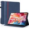 AsWant Custodia per Samsung Galaxy Tab A 10,1 Pollici 2016 (T580 / T585, Non per il modello 2019), Ultra Sottile con Funzione Stand Slim PU Protettiva Galaxy Tab A 10,1 Case, Blu