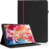 AsWant Custodia per Samsung Galaxy Tab A 10.1 Pollici 2019 (SM-T510/T515), Ultra Sottile con Funzione Stand Slim PU Protettiva Galaxy Tab A Case, Nero