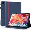 AsWant Custodia per Samsung Galaxy Tab A9 8.7 Pollici 2023 SM-X110/X115/X117, Ultra Sottile con Portapenna Auto Sonno/Veglia, Blu