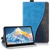AsWant Custodia per Samsung Galaxy Tab A11+ Plus/Galaxy Tab A9 Plus 11 Pollici (2025/2023) - Pelle Ultra Sottile PU Case con Funzione Stand Tablet Protettiva Cover Galaxy Tab A11+ Plus (Blu)