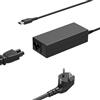 SLRIOYS Universale USB C Portatile Alimentatore 45W Compatibile Con HP Dell Lenovo Asus Acer Google Samsung Chromebook Portatile E Altri Dispositivi Tipo-C Caricatore Cavo Di Adattatore