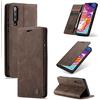 WenBaby CaseMe Cover per Samsung Galaxy A70, Magnetica Cover a Libro con Slot per Schede, Custodia in PU Pelle Portafoglio per Samsung Galaxy A70, Marrone Scuro