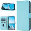 YIRRANZD Cover per Oppo A74 5G / Oppo A54 5G, Custodia a Libro in PU Pelle [Slot Carte] Premium Flip Caso Portafoglio, Antiurto Wallet Case Cover per Oppo A74 5G / A54 5G (Blu Chiaro)