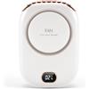 Tuidzljd Ventilatore Mini USB Dispositivo di Raffreddamento Ventilatore Ricaricabile da Viaggio Portatile Portatile Silenzioso Piccolo Ventilatore di Raffreddamento Elettrico Bianca