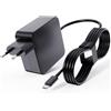 Jeestam Caricatore USB C 65W Compatibile con ASUS ROG Xbox Ally X R1 Z1, Steam Deck, Switch/Lite/OLED/Switch2/MSI Claw/Logitech G Cloud, Legion Go S, GPD Win, OneXPlayer 1S 2 RG552 Gaming Handheld