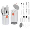 hicoosee 20 in 1 Kit Pulizia Tastiera e Schermo, Set Accessori per Pulizia PC, Telefono, Auricolari Bluetooth, Monitor e Tablet - Tutto in Uno - Bianco