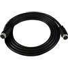Bydezcon Cavo adattatore da 1 m 2 m 9 pin DIN maschio a 9 pin DIN maschio prolunga cavo adattatore per l'intrattenimento domestico
