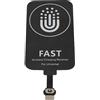 Bewinner Ricevitore di Ricarica Wireless di Tipo C, Ricevitore di Ricarica Wireless Sottile, Aspirazione Magnetica di Tipo C, Patch di Ricarica Magnetica per Telefono