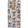 LA CASA DE LAS CARCASAS Custodia per Motorola Edge 40 Neo Ufficiale di Lilo & Stitch Patron Trasparente per proteggere il tuo cellulare. Cover per Motorola in silicone flessibile con licenza ufficiale Disney