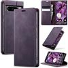 Azororo Cover per Google Pixel 8 Pro 5G, Premium PU Pelle Custodia, Magnetica Carta Fessura Portafoglio Case, Flip Cavalletto Custodia per Google Pixel 8 Pro - Viola