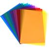 LTZGO 16 Pezzi Filtri Colorati Trasparenti Gelatina Fotografiche Gel per Faretti 8 Plastica Colori Pellicola per Luce LED Studio flash Fotografico Correzione Colore 29.7x21cm Festa Decorazione DIY