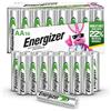 Energizer Batterie ricaricabili AA (confezione da 16) pre-carico, 1,2 V NIMH 2,000 mAh ricaricabili, 16 conteggi