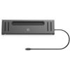 Mobility Lab - Dock USB-C 12 in 1 - 2 HDMI, 4 porte USB 3.0, Ethernet, jack, lettore di schede SD e micro SD - 2 schermi aggiuntivi - Velocità internet veloce 10/100/1000 Mb/s e HDMI 4K