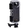 Generic Custodia impermeabile 45 m per fotocamera Insta 360 X5, custodia invisibile per immersione subacquea 360 X5, custodia protettiva subacquea accessori per fotocamera (vetro)