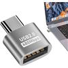 Generic Adattatore USB - Adattatore da femmina a maschio da 480 Mbit/s, convertitore plug and play per viaggio con interfaccia audio