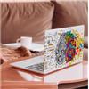 HLAAJJX Custodia per MacBook Air 13 Pollici M1 2021 2020 2019 2018 Modello A2337 A2179 A1932 con Touch ID,Cover Protettiva in Plastica per Mac Air 13.3 Case,Cervello Sinistro e Destro
