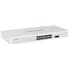 Wavlink a 18 porte Gigabit con 16 porte PoE+, 2 uplink SFP da 1000 Mbps, potenza PoE+ totale di 250 W, switch di rete non gestito con VLAN