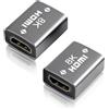 pawpoem 2 PCS HDMI Femmina Femmina, Adattatore HDMI 8K, Prolunga HDMI, Extender HDMI con Contatti Dorati, Adattatore HDMI Robusto per TV, Laptop, Monitor, Proiettore