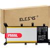 BLESYS Batteria per ASUS F555L F555U F555Q F555Y Laptop C21N1347